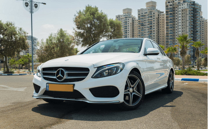 מרצדס cclass לחתונה 2016