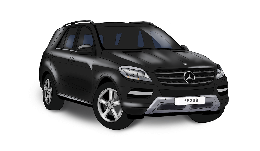 mercedes ml350 להשכרה